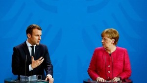 مركيل-ماكرون: مصلحة مشتركة لتأكيد الشراكة الفرنسية الالمانية