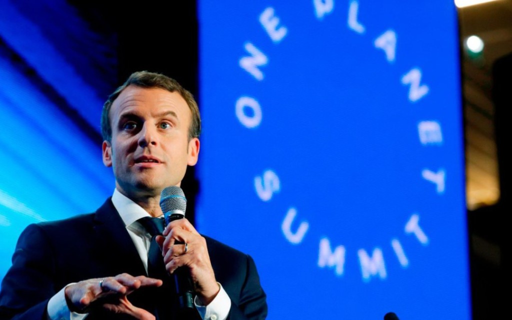 الرئيس الفرنسي ماكرون ظهر كزعيم عالمي في مؤتمر المناخ